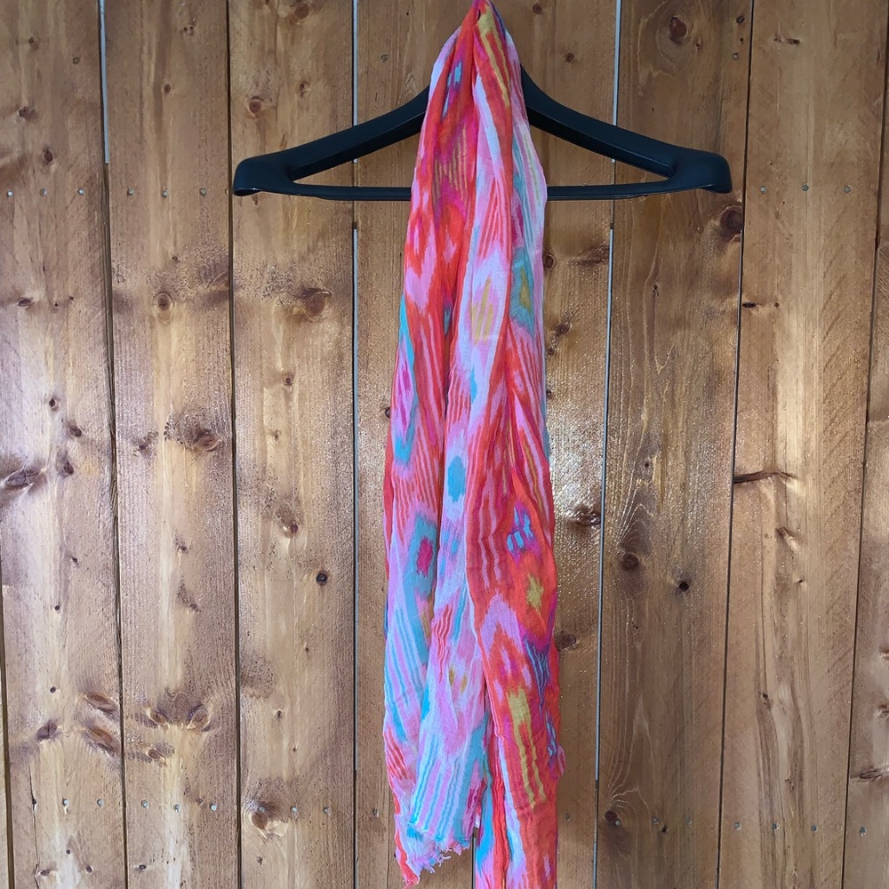 Multi colored scarf